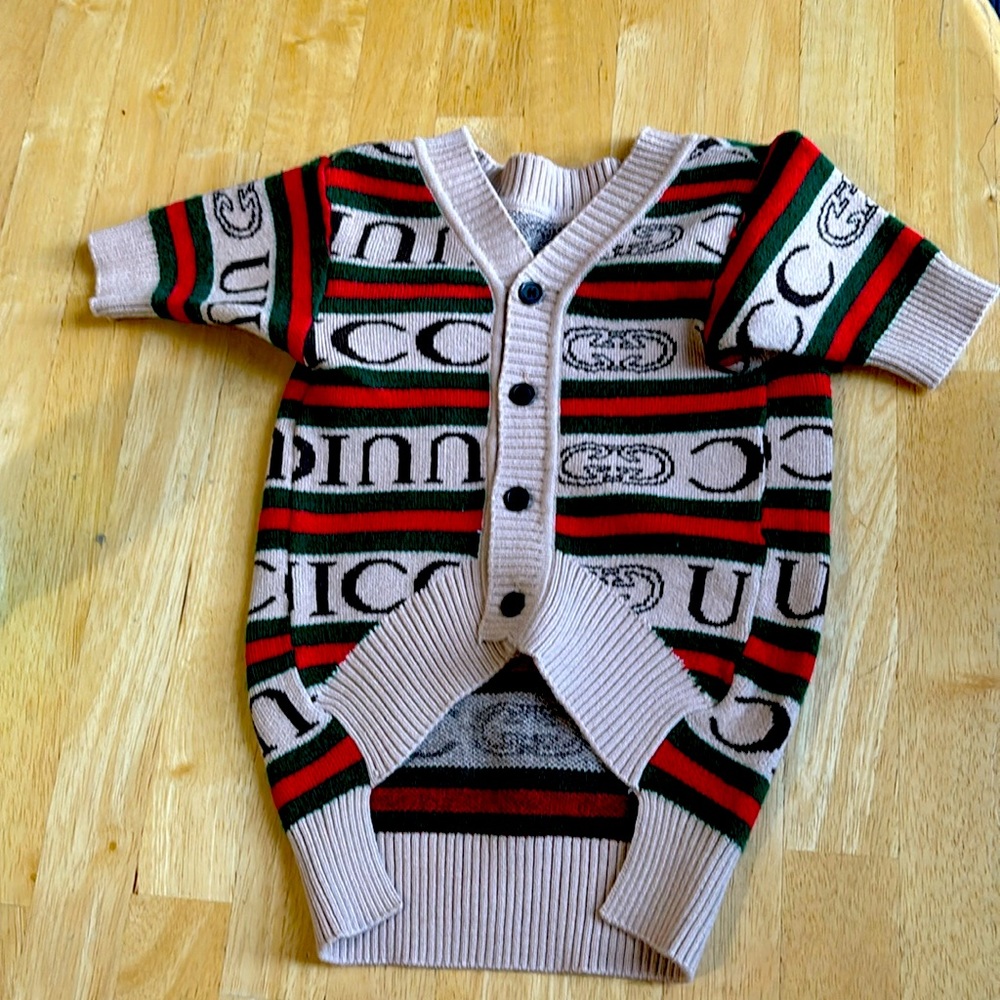 Gucchewi Dog Sweater popular brand!